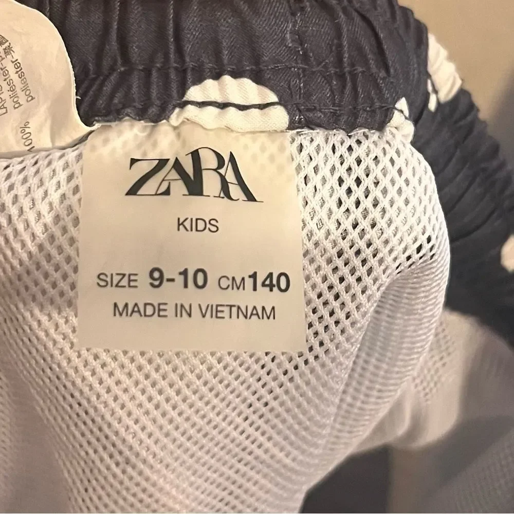 Bundle of Zara Swim Trunks Nautical Polka Dot Style